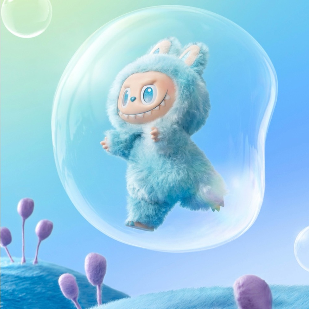 💙 Rare Labubu “Hope” Plush Figure – New in Box with Card 💙